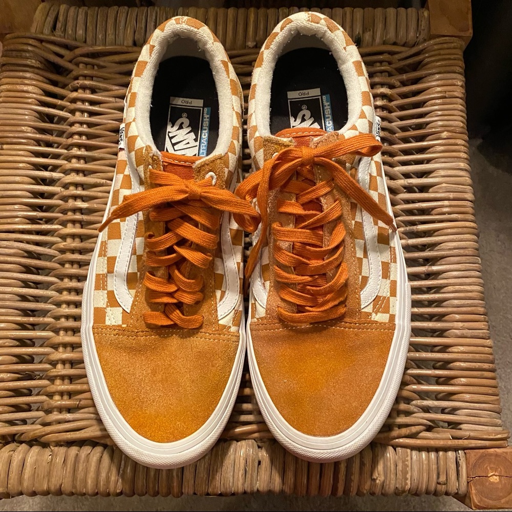 Vans Old Skool Pro Checkerboard Shoes Men’s 12